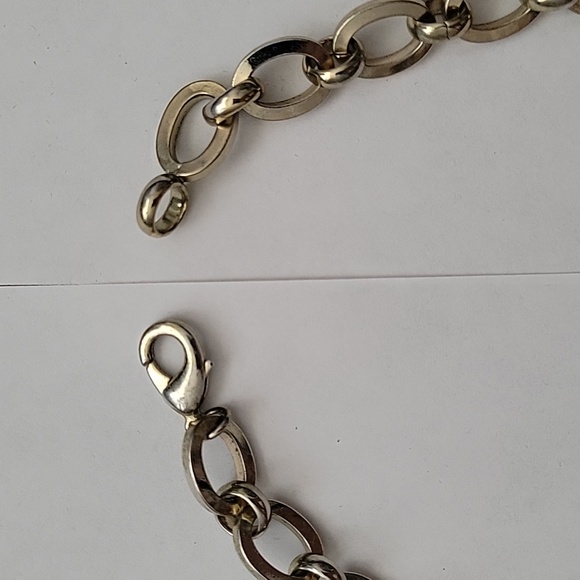 Purple and orange stone necklace. - Picture 4 of 5